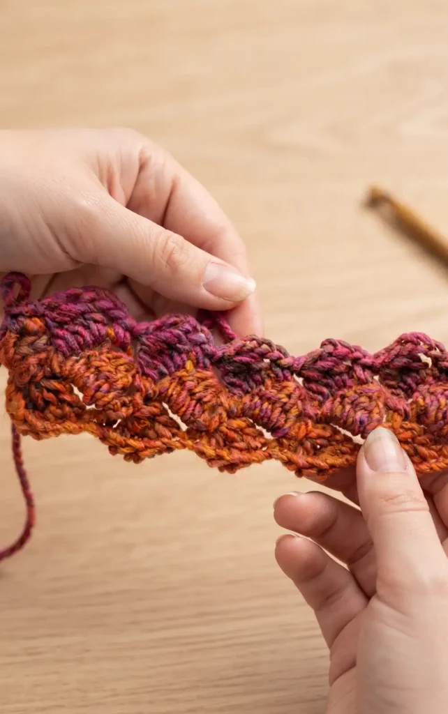 Crochet Granny Stitch Scarf for Beginners