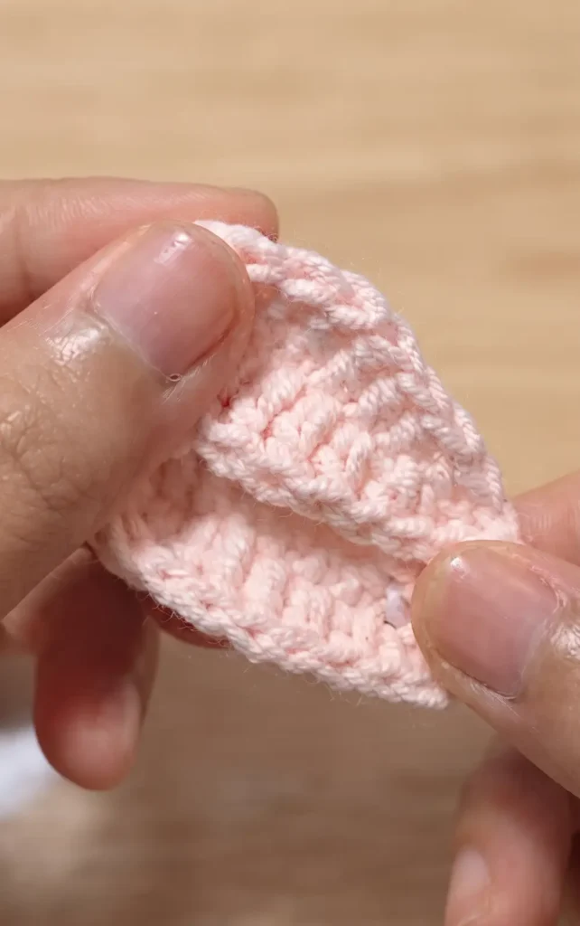 Mini Bunny Crochet Keychain
