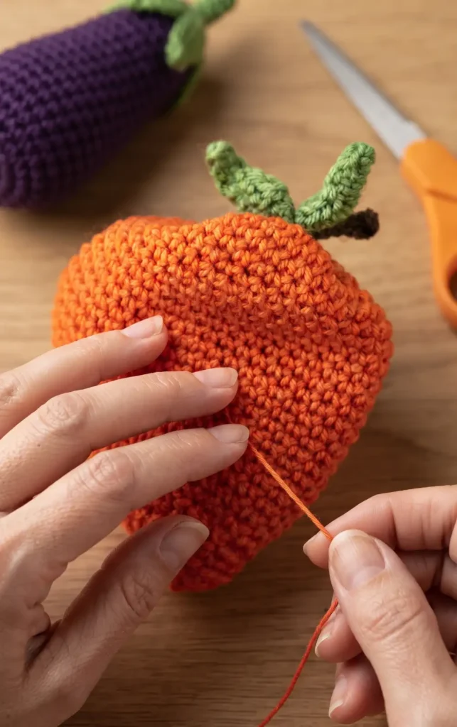 Crochet Baby Pumpkin Hat Tutorial