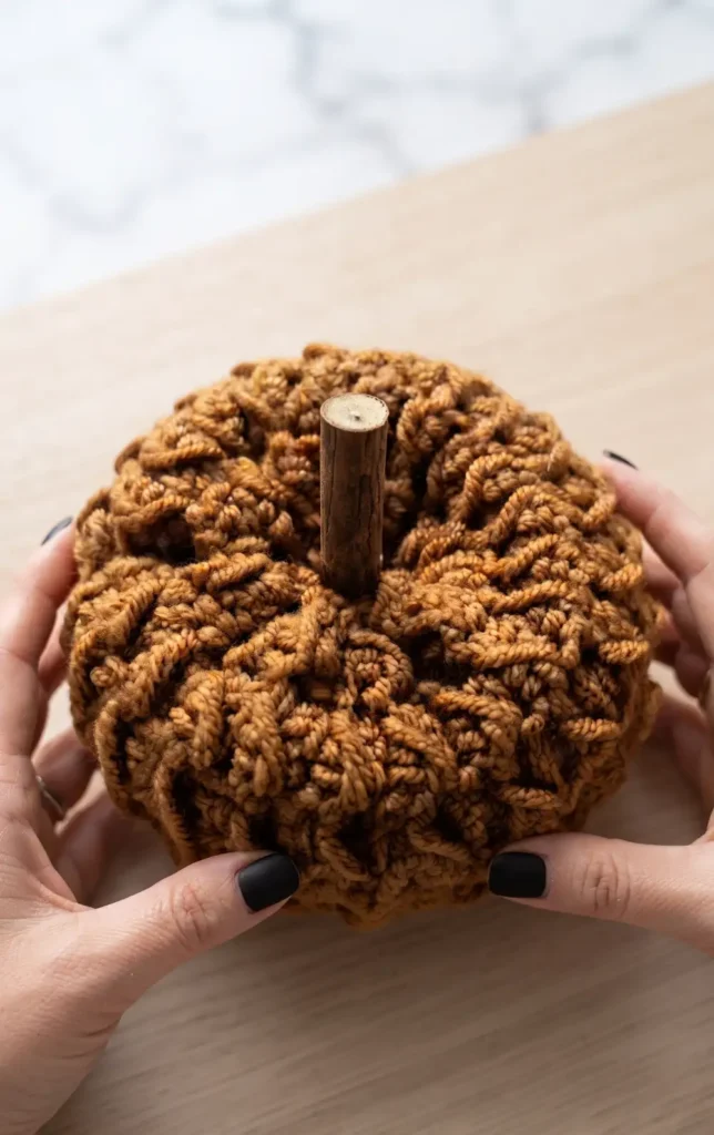 Crochet Farm Fresh Pumpkin Tutorial