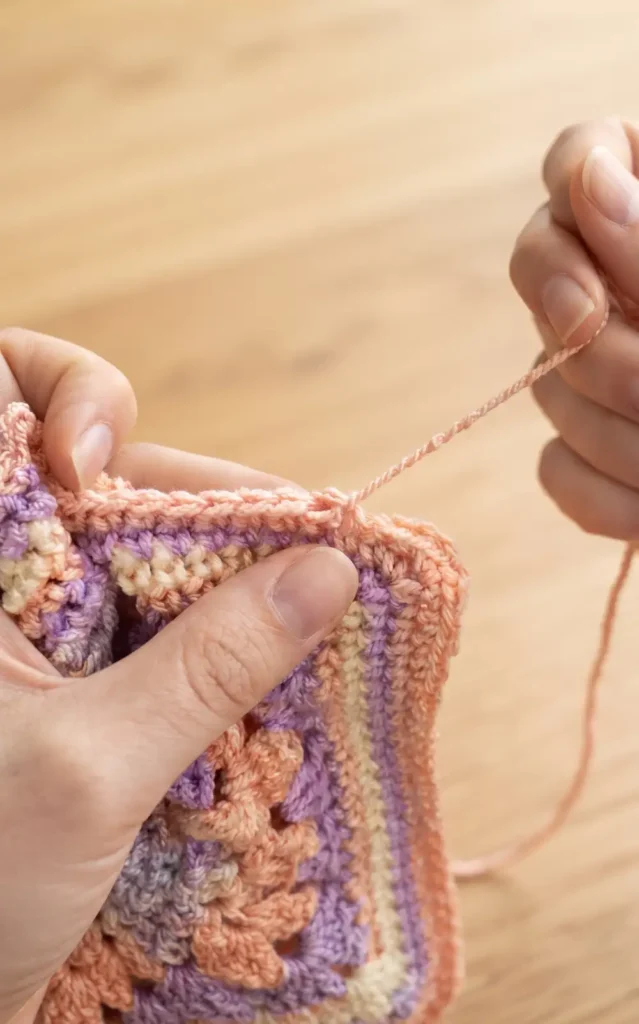 Crochet Granny Hexagon Cardigan