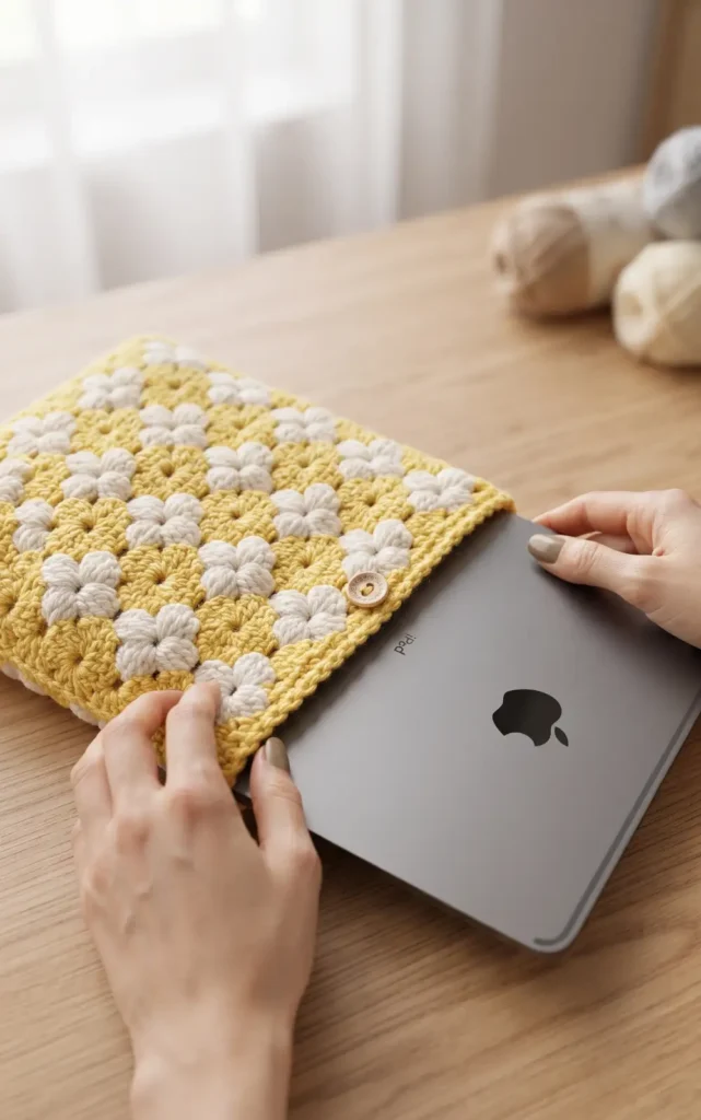 Crochet Laptop Sleeve