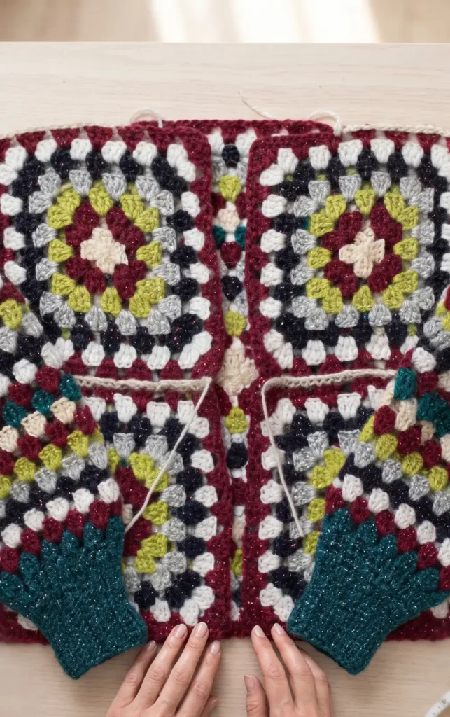 EASY Granny Square Cardigan Tutorial