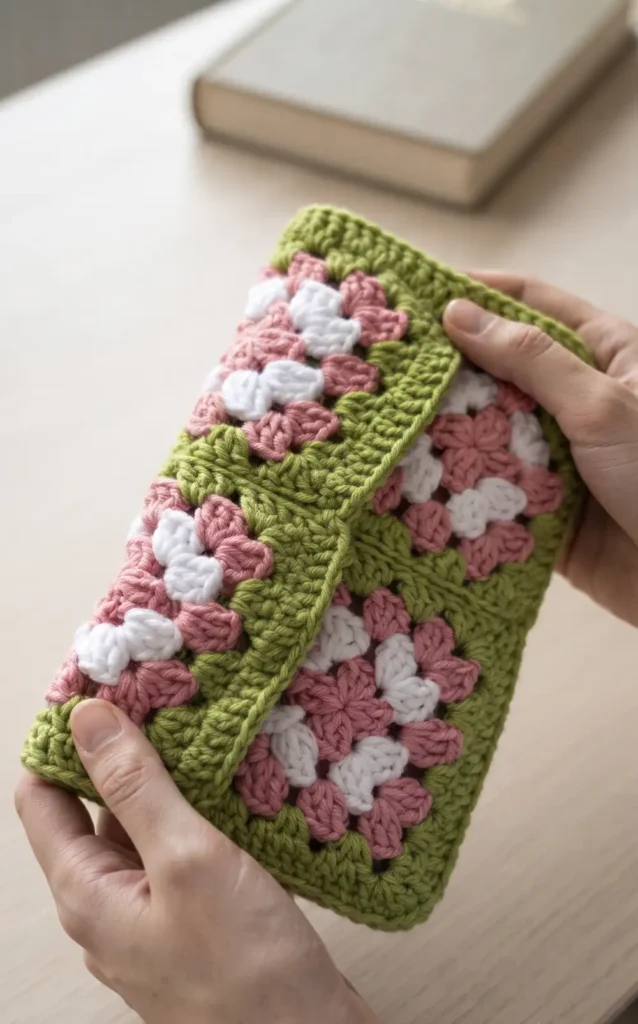 How to Crochet a Book Sleeve
