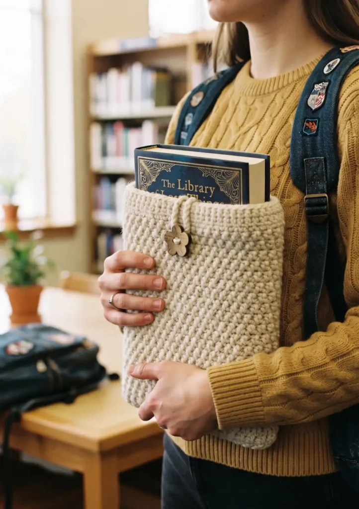 5. Crochet Book Sleeve Pattern