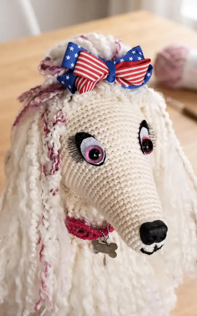 Large Elephant Crochet Plush