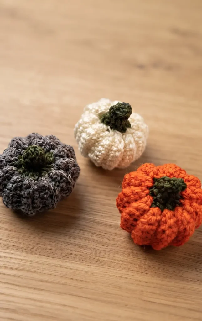 Croche Mini Pumpkin Tutorial