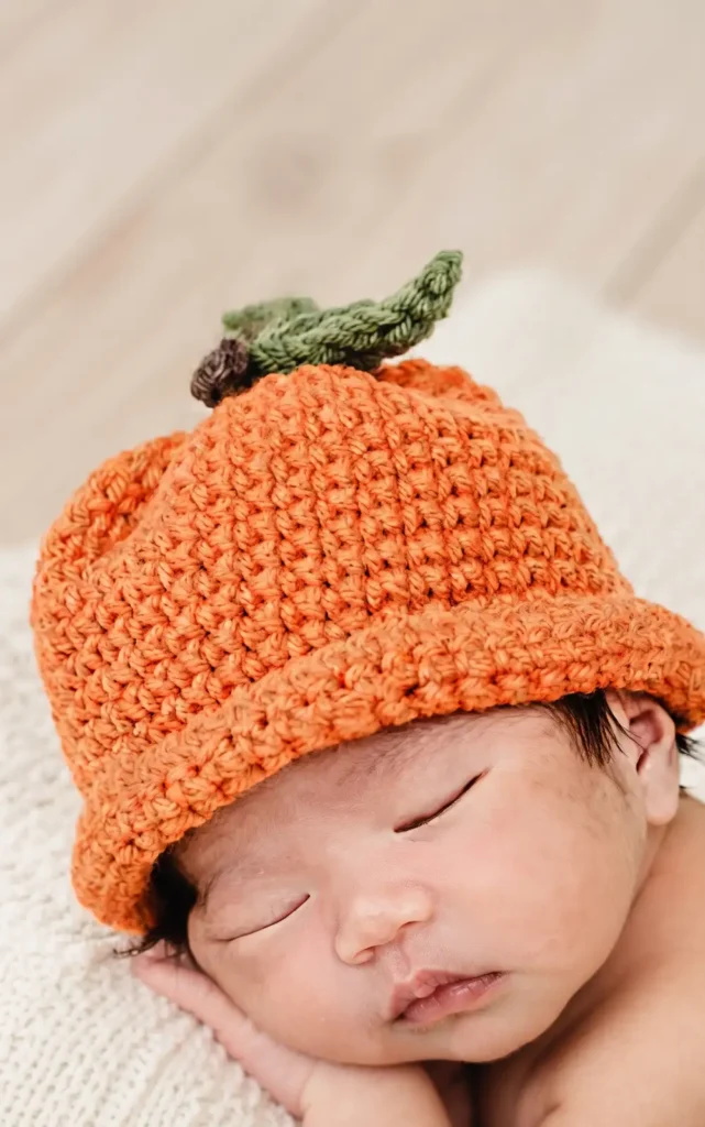 Crochet Baby Pumpkin Hat Tutorial