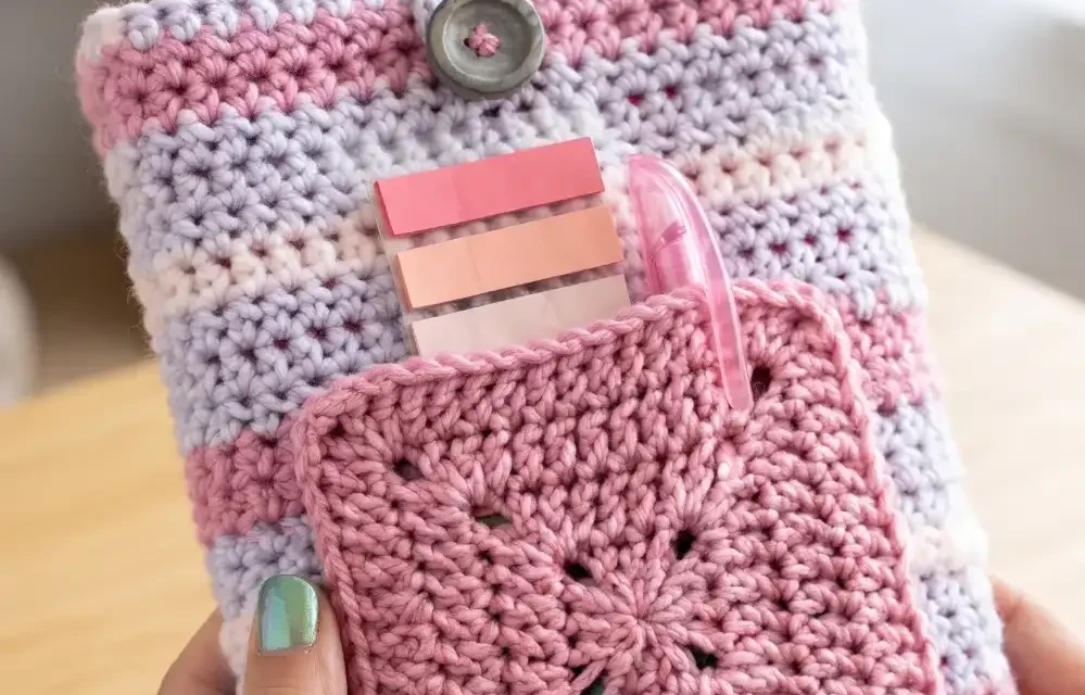 Crochet Granny Square Book Sleeve Patterns