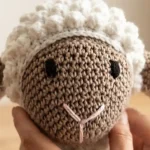 Crochet Sheep Using a Free Amigurumi Pattern