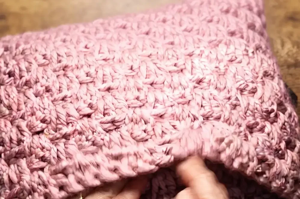 Crochet a Granny Square Pillow