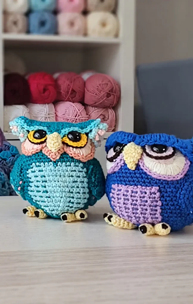 Design & Crochet a grumpy owl