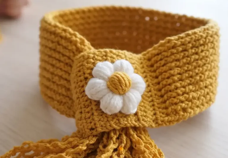 Crochet Granny Square Scarf Free Patterns