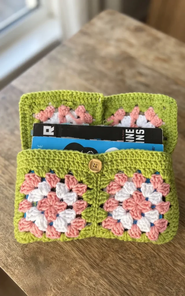 How to Crochet a Book Sleeve