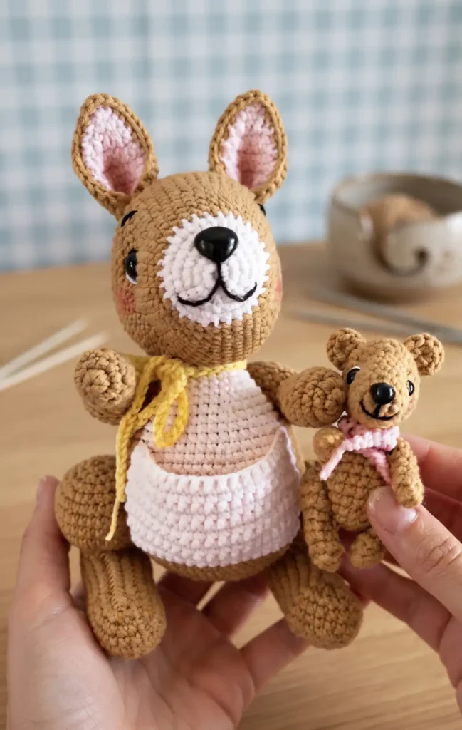 How to crochet Kangaroo Part