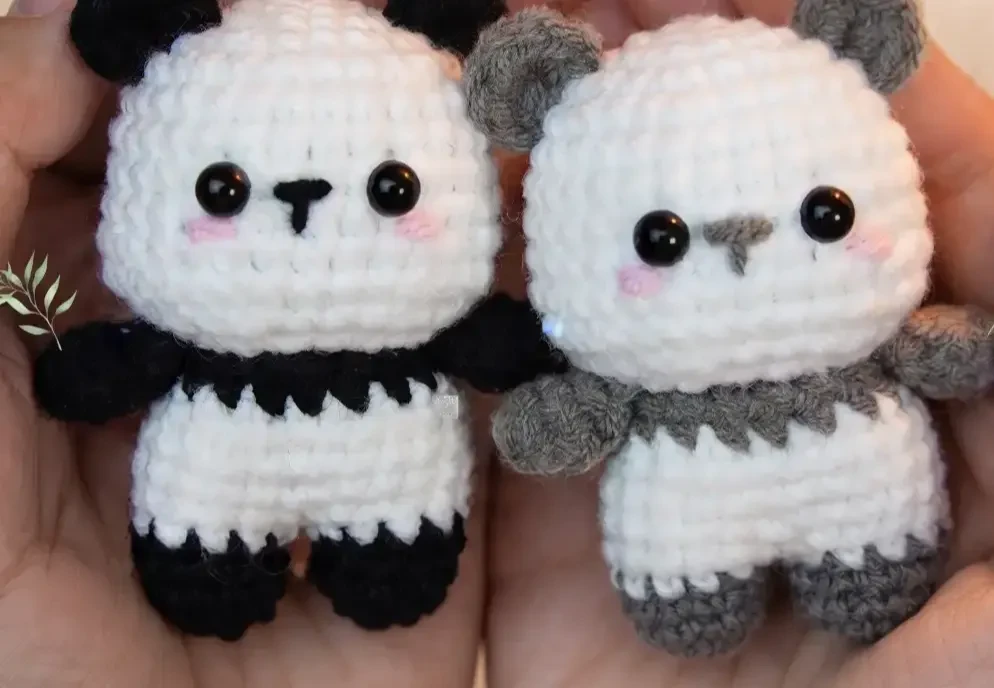 Mini Crochet Animal Keychains