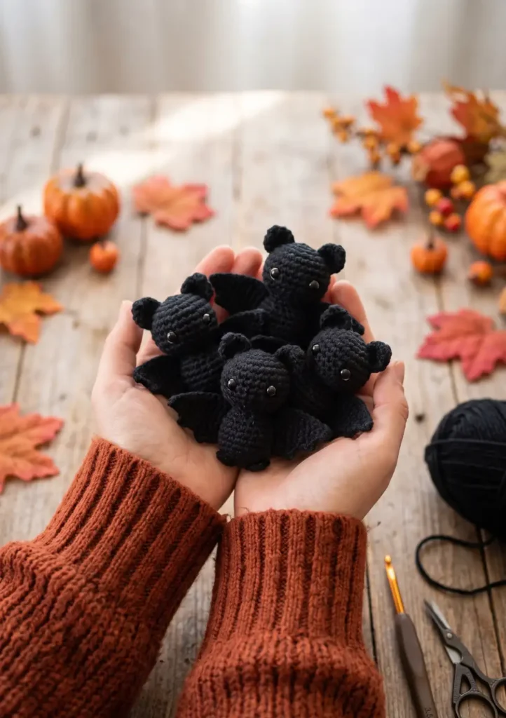 Classic Amigurumi Crochet Bat