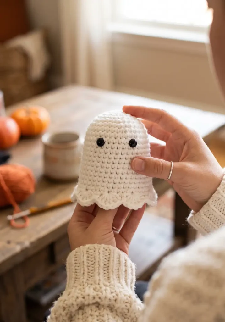 1. Ghost Amigurumi Crochet Pattern