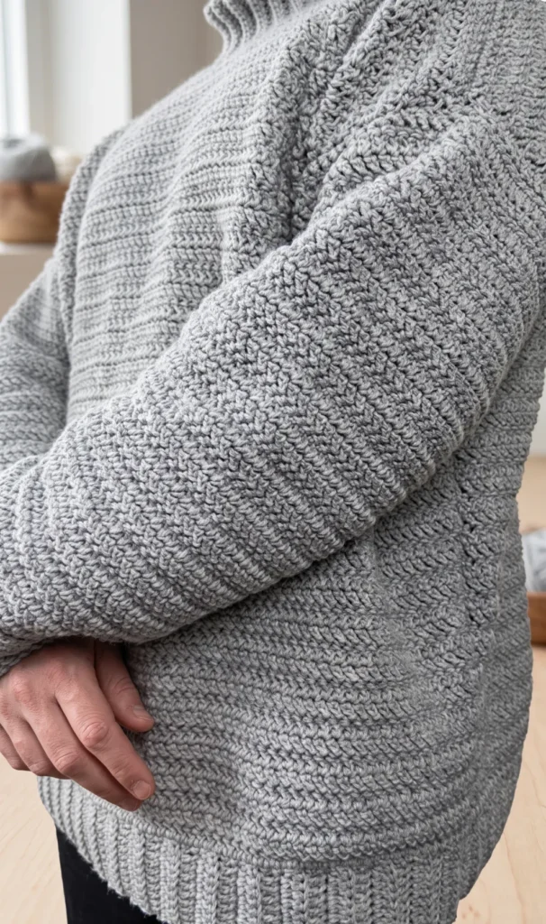 17. Unisex Pullover Crochet