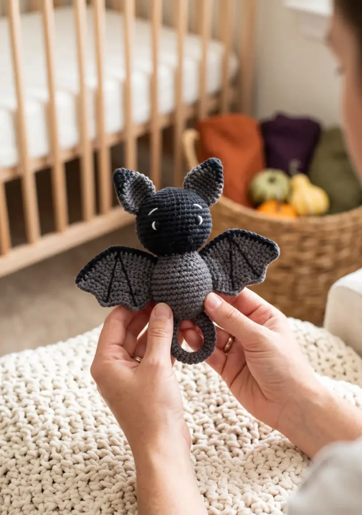 19. Bat Baby Rattle Pattern