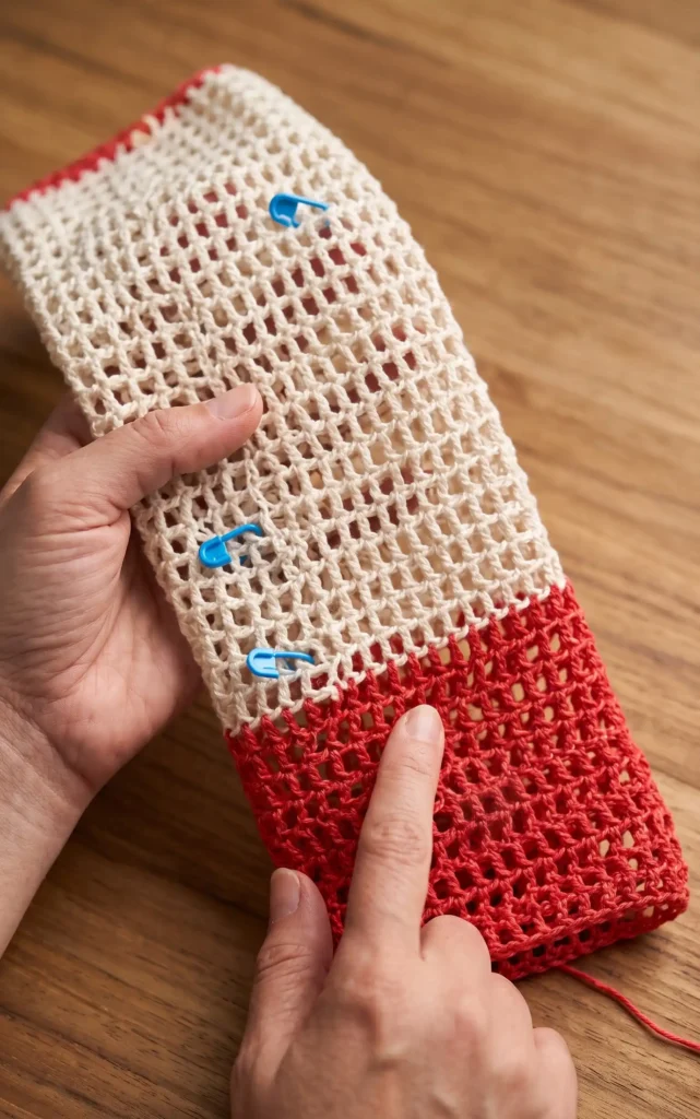 Color block crochet sweater, Pinterest-inspired crochet top