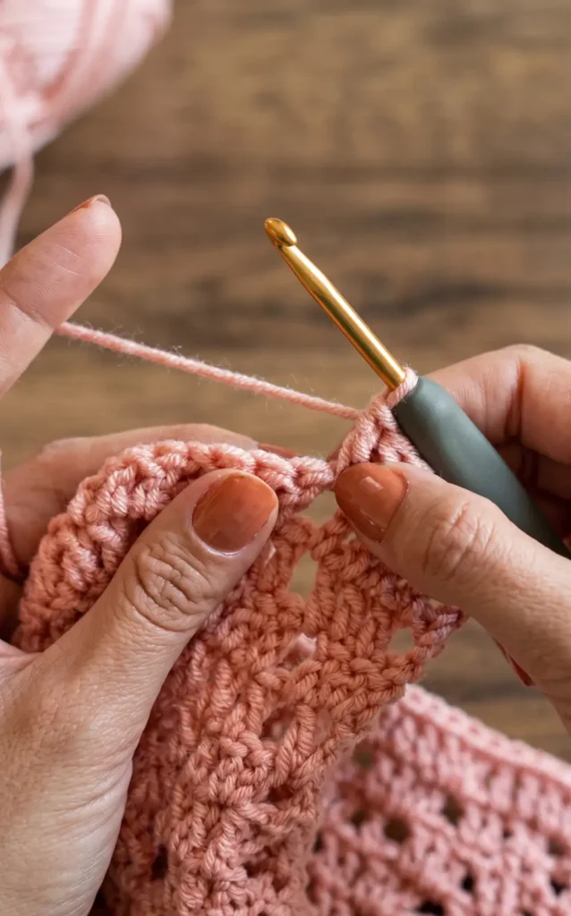 Crochet Diamond Blanket