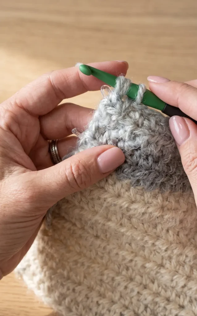 Crochet Hygge Powder Puff Blanket
