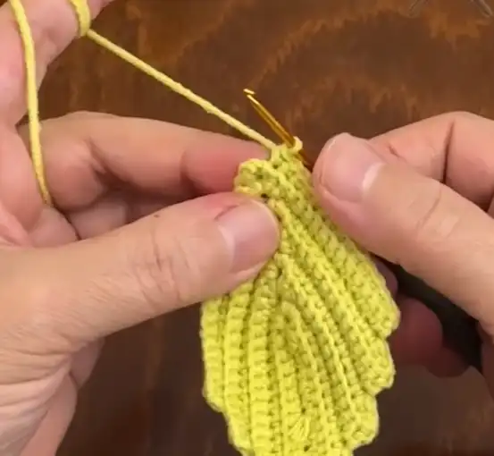 Crochet a Cozy Maple Leaf