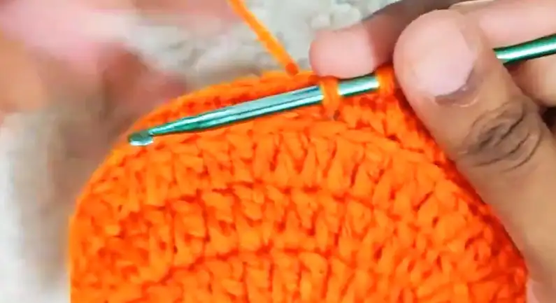 Handmade Crochet Pumpkin Basket&nbsp;