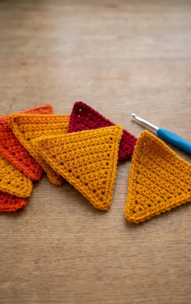 How to CROCHET a FALL GARLAND