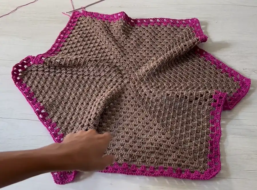 How to Crochet an Easy Hexagon Cardigan