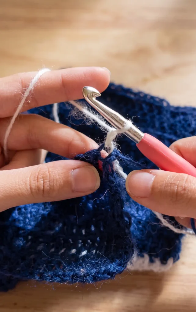 how to crochet a striped sweater of ANY size