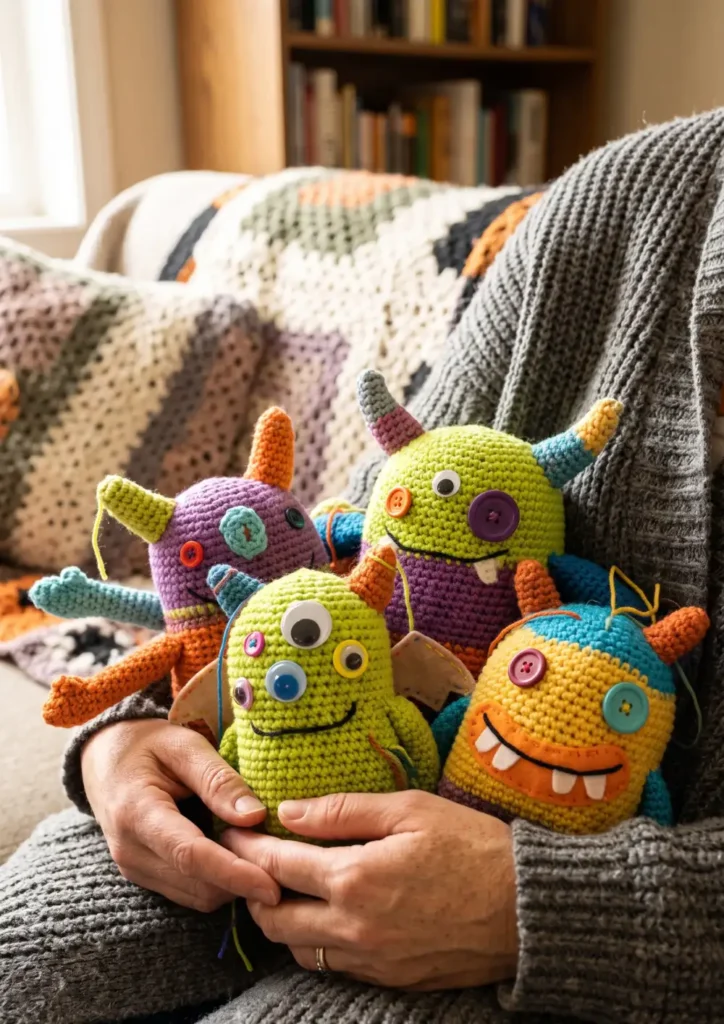 22. Crochet Monster Plush Pattern