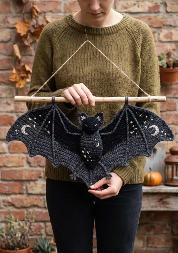 25. Bat Wall Hanging Decor