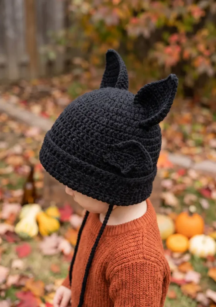27. Bat Hat Crochet Pattern