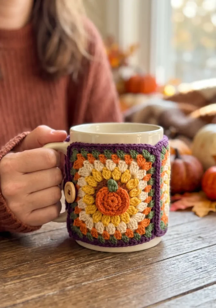 27. Halloween Mug Cozy Pattern