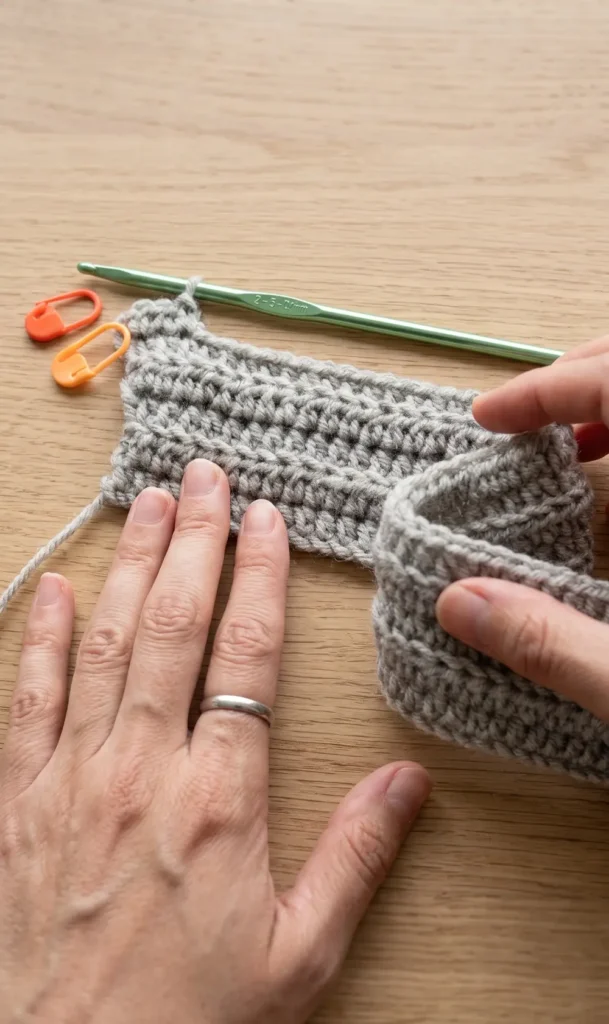 Basic Crochet Oversize Sweater Tutorial