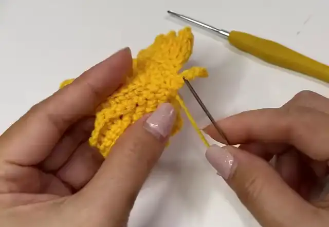 Crochet Autumn Leaves
