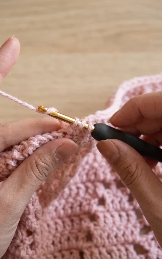 Crochet Diamond Blanket