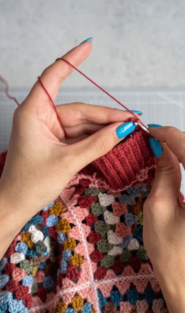 Crochet Granny Sweater