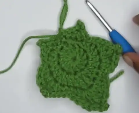 Crochet Maple Leaf&nbsp;