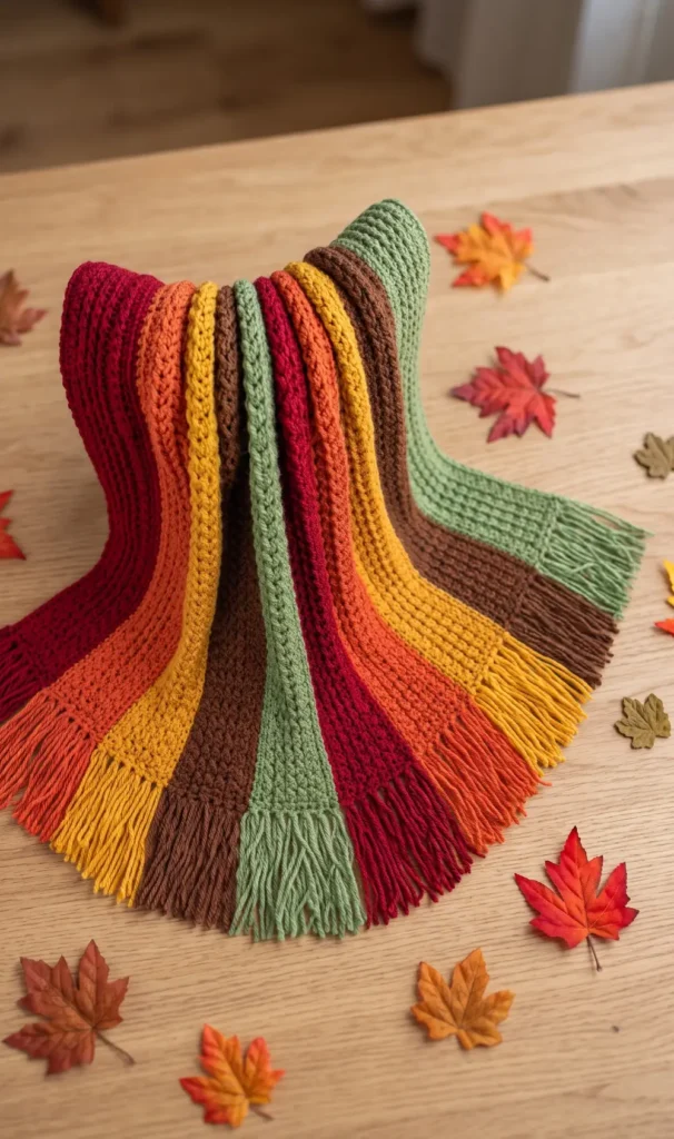 Easy Crochet Blanket Pattern for Fall