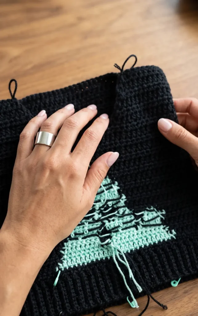 Halloween Ghost Crochet Sweater Full Pattern