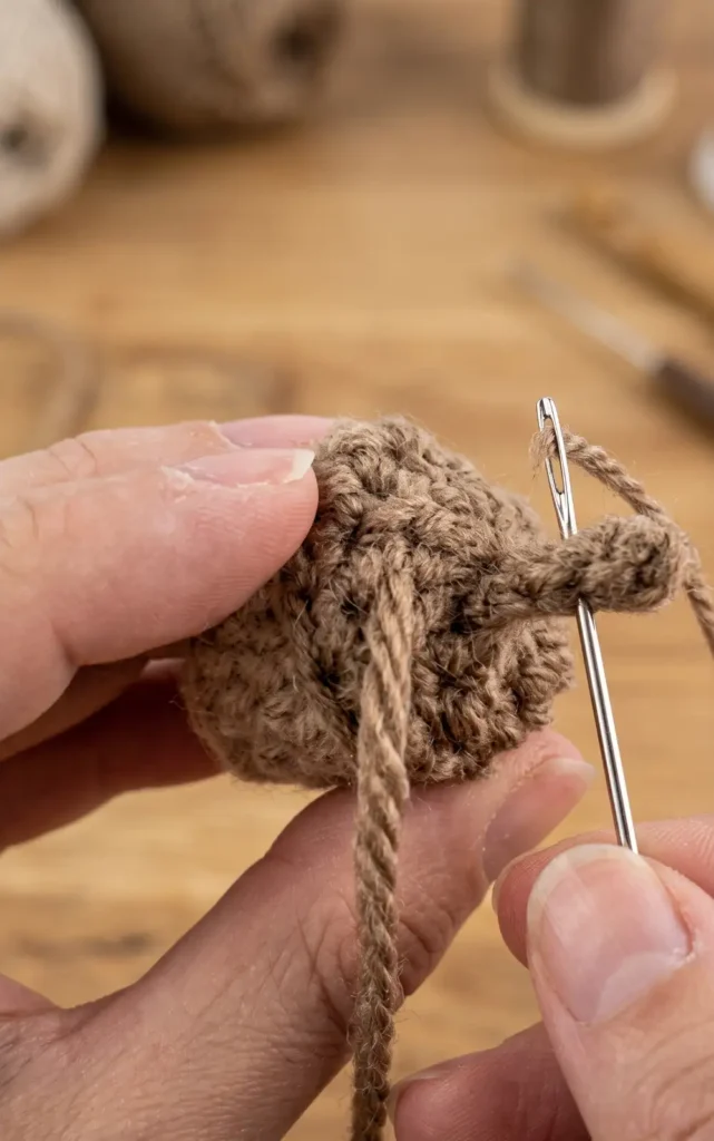 Quick and Easy Crochet Acorn