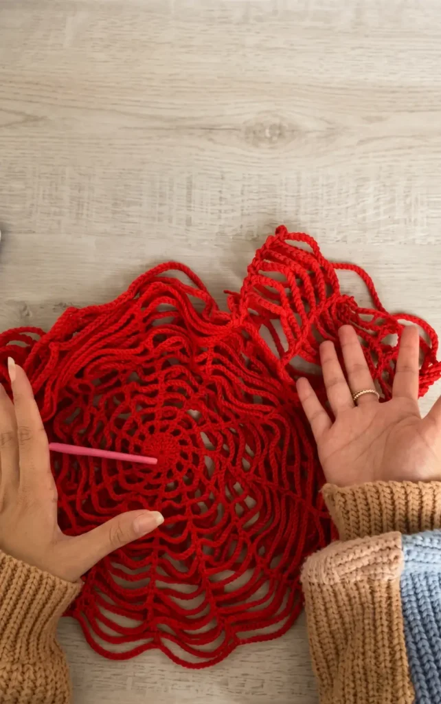 Spider Web Top Crochet Tutorial