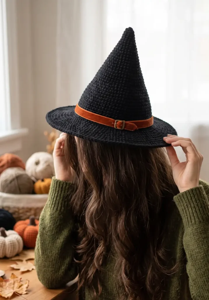 4. Witch Hat Crochet Pattern
