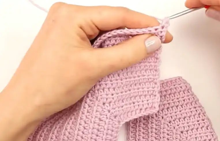 Easy Crochet Baby Cardigan  Step by Step US Terms