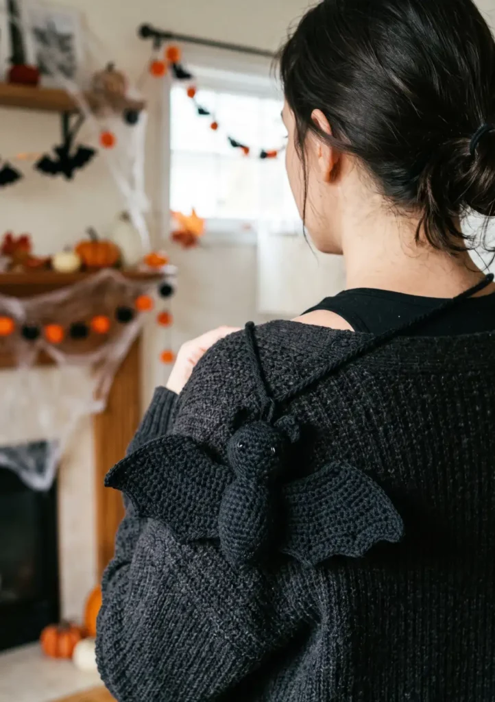 6. Hanging Crochet Bat Pattern