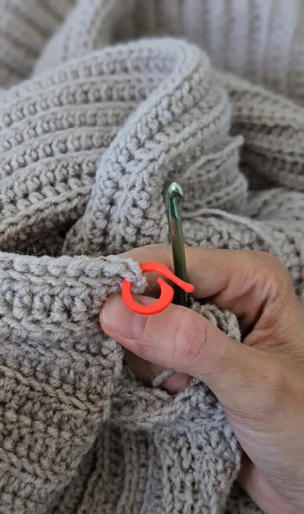 Basic Crochet Oversize Sweater Tutorial