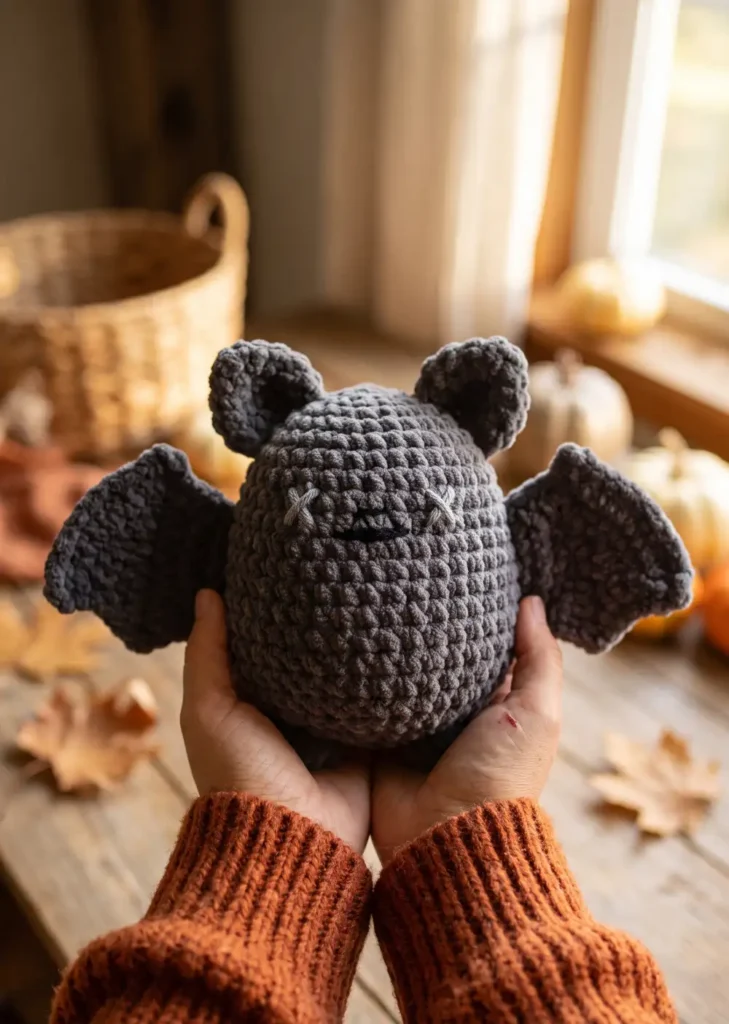8. Chubby Baby Bat Plushie
